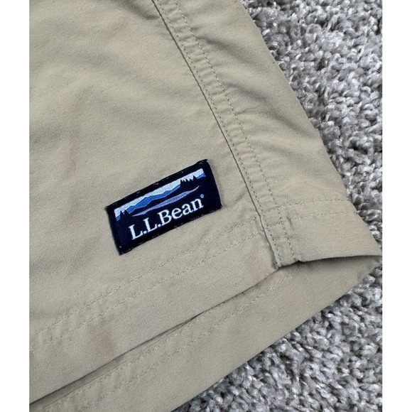 L.L. Bean Other - LL Bean Mens Mesh Lined‎ Swim Shorts Beige Outdoors XL Read